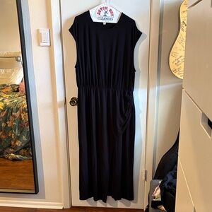 Boden black maxi dress Sz 16R